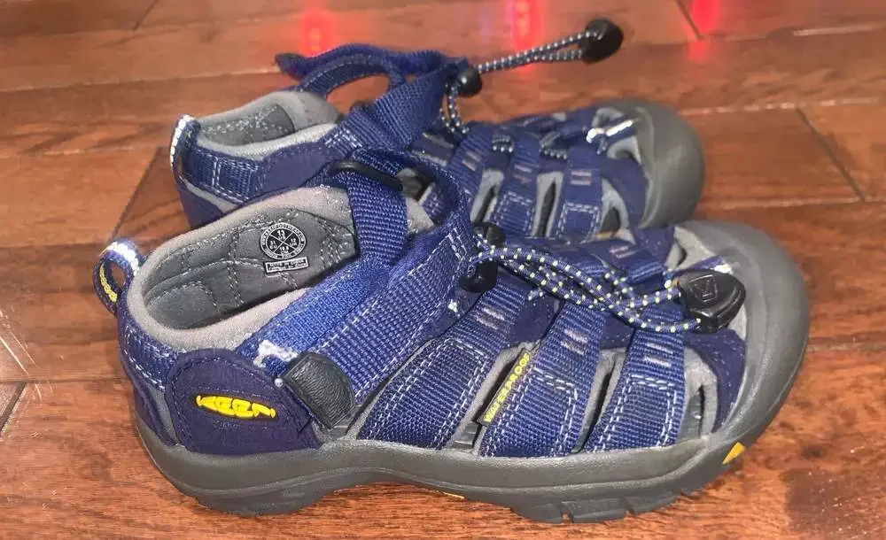Keen‎ Newport H2 Kids Sandals Navy Waterproof Outdoor Size 13